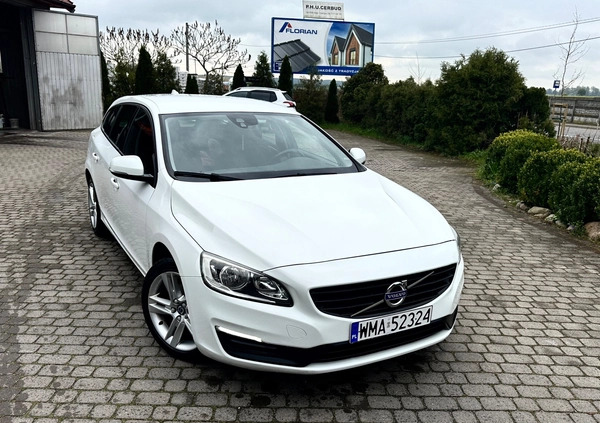 Volvo V60 cena 45400 przebieg: 195222, rok produkcji 2016 z Ostrołęka małe 121